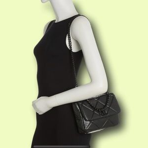 Badgley Mischka Big Chain Diamond Quilt convertible crossbody 🔥SALE🔥NWT